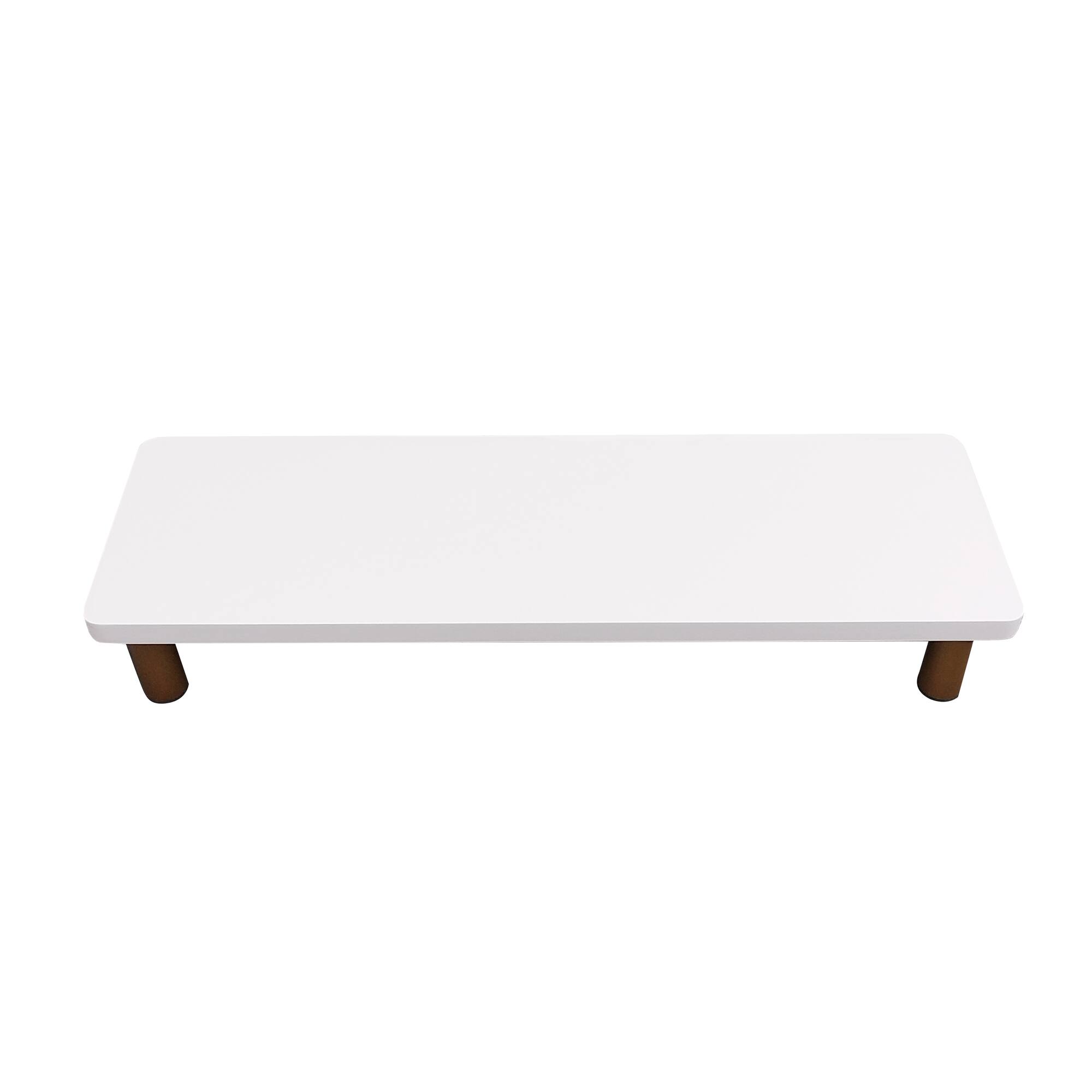 15.75" Gold & White Desktop Stand by Ashland®
